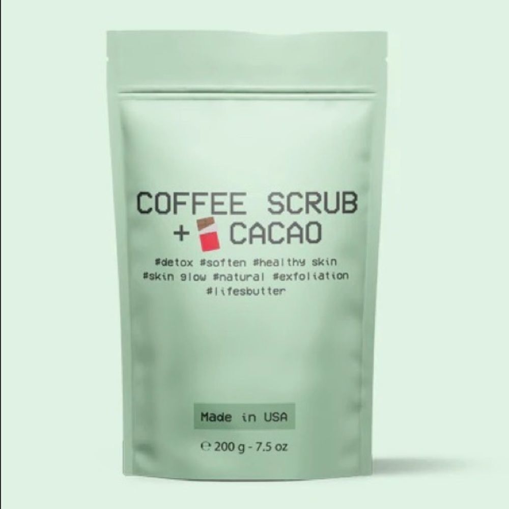 NWT Life’s Butter Coffee Scrub with Cacao